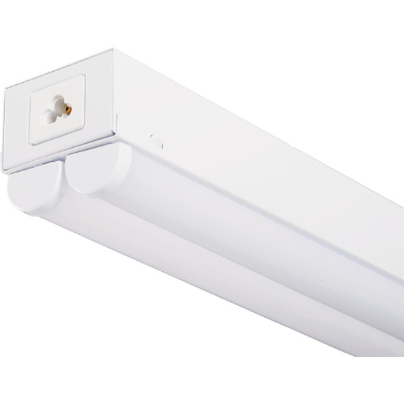 4 Ft. 2-Bulb LED Strip Light Ceiling Fixture, 4500 Lm. 4 Ft. 2-Bulb LED Strip Light Ceiling Fixture, 4500 Lm.