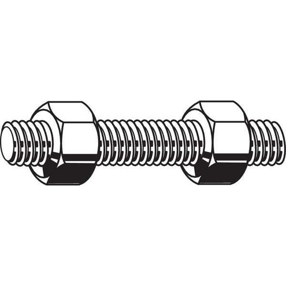 Manufacturer Varies Threaded Stud, Black Oxide, 15 PK U22085.112.0850