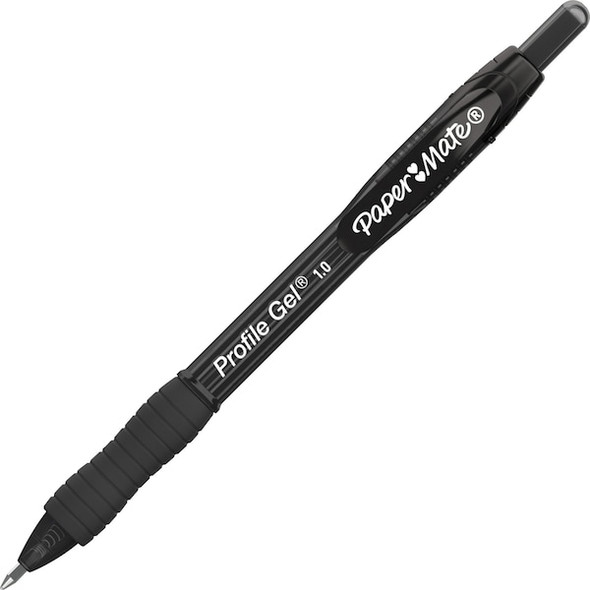Paper Mate Pen,Black,Non-Erasable,Gel,PK12 2095465