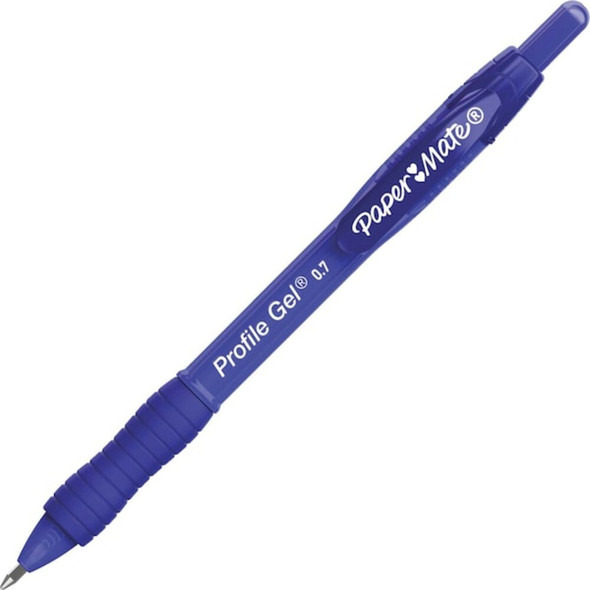 Paper Mate Pen,Blue,Non-Erasable,Gel,PK12 2095472