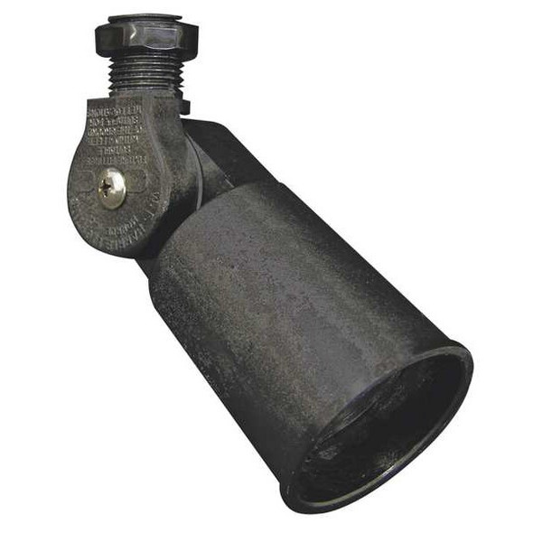 W F Harris Lighting Lampholder, Threaded, Black, PAR38, 150W 150-BK