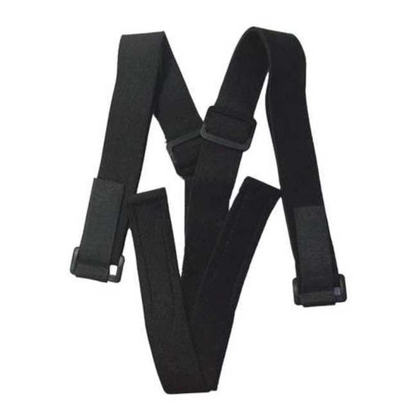 Tool Suspenders, Tool Belt Suspenders, Black, Elastic, 0 Pockets