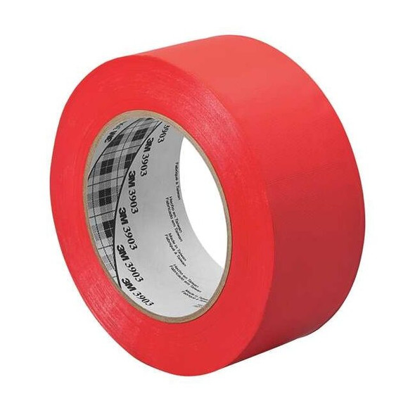 3m Duct Tape, Red, 50 yd L, 1 in W 1-50-3903-RED