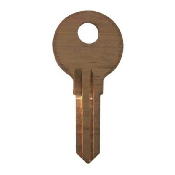 Kaba Ilco Key Blank, Type 1678,1678,Brass, PK10 1678