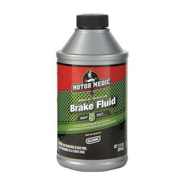 Motor Medic 11 oz FMSS 116 Silicone Brake Fluid - Bottle M4011/12