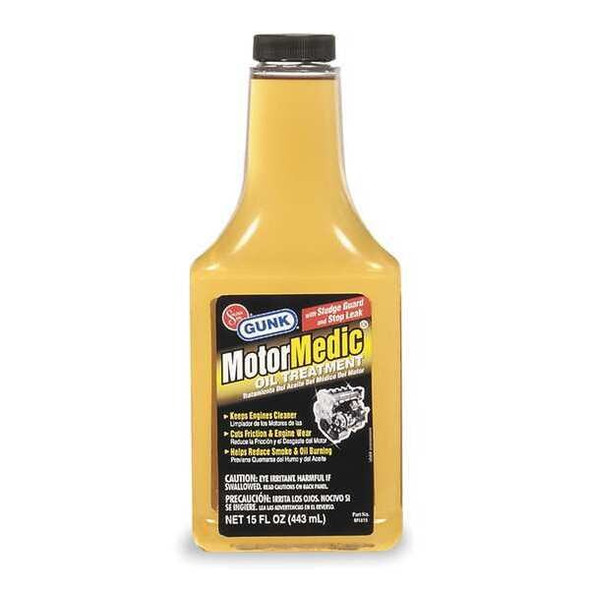 Motor Medic Oil Additive,14 oz. Size,Yellow M1815 Motor Medic Oil Additive,14 oz. Size,Yellow M1815