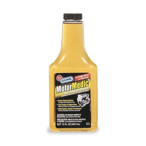 Motor Medic Oil Treatment,14 fl oz Sz,Amber M1815