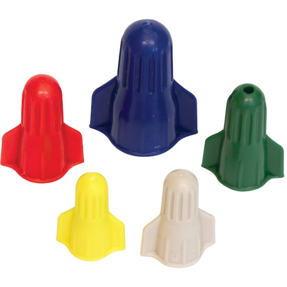 Twist-On Wire Connector, 8 AWG Max, Tan, Polypropylene Insulation, 600 V, 100 PK  SG-T POUCH