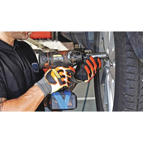 Knit Glove, Cut Level A1 ,Double Dipped ,Nitrile ,Sandy ,XL  R-EXO-05-XL