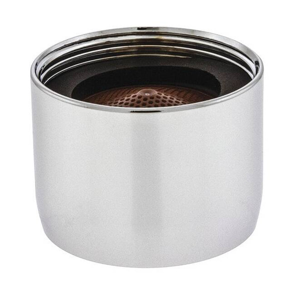 Neoperl 1.8 gpm Outlet, 55/64 in - 27 Thread Size, Chrome, Brass 5509405