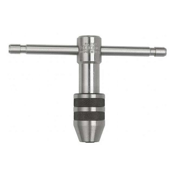 General Tools Plain Tap Wrench, Sliding T-Handle, For 0 to 1/4 In Taps 164