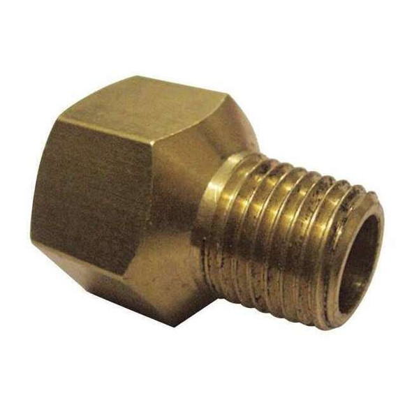 Reducing Adapter Brass Reducing Adapter, 3/8 in Female NPTF X 1/8 in Male NPTF
