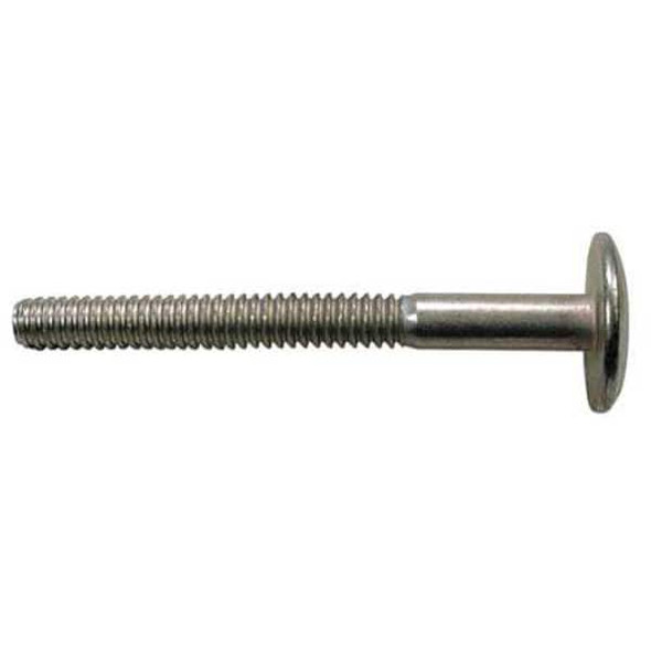 Blind Rivet, Structural Button Head, 3/16 in Dia., 1.808 in L, Steel Body, 10 PK