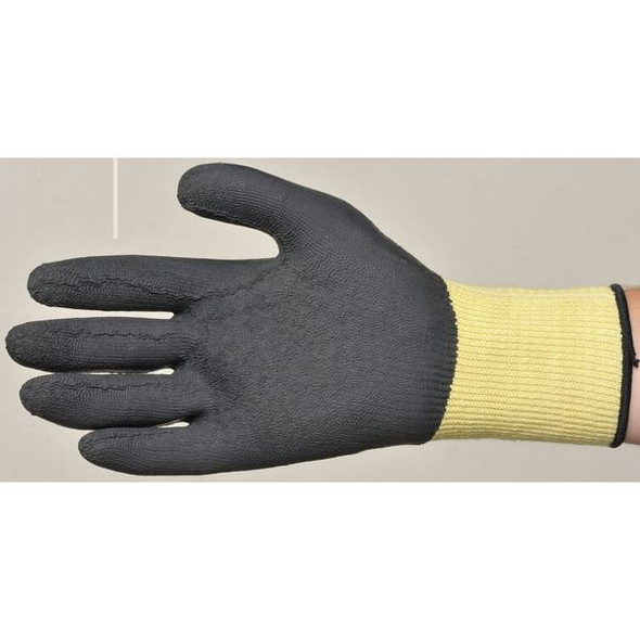 Showa Coated Gloves,Black/Yellow,M,PR S-TEX303M-08 Showa Coated Gloves,Black/Yellow,M,PR S-TEX303M-08