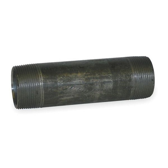 Manufacturer Varies Black Pipe Nipple,Threaded,1x3 In 1LMJ5