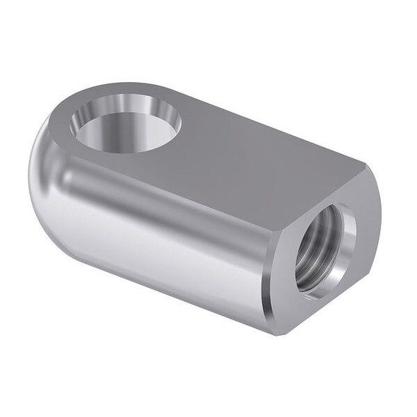 Bansbach Easylift Hinge Eye End Fitting,Aluminum,26 mm H 96135 Bansbach Easylift Hinge Eye End Fitting,Aluminum,26 mm H 96135