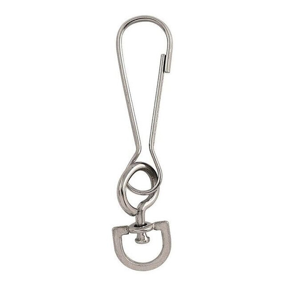 Lucky Line Snap Hook, Steel, 3/8 in Eye Dia,PK10 4FCW5
