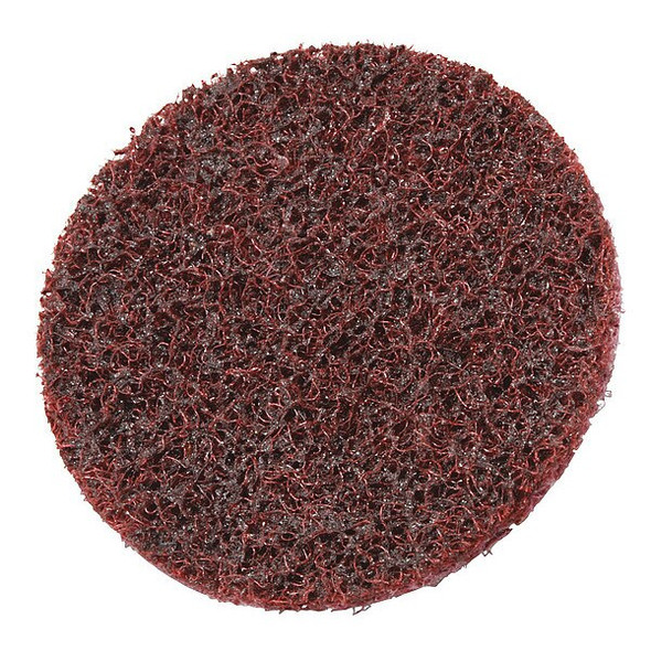 Scotch-Brite Hook-and-Loop Surface Cond Disc,2 in Dia 7100141893