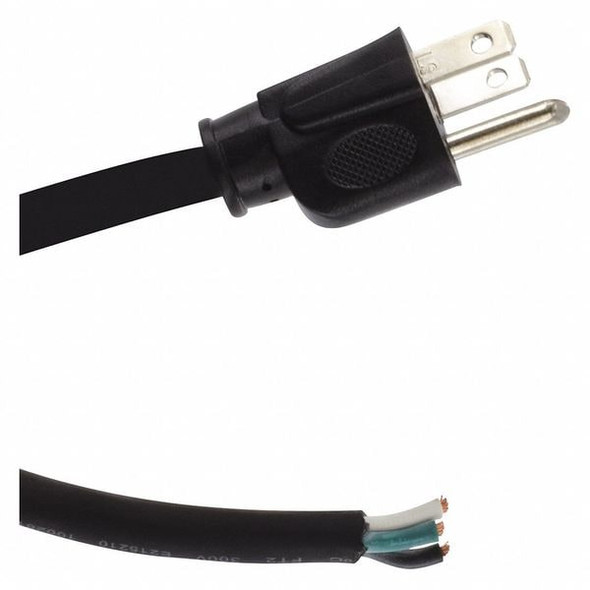 Manufacturer Varies Power Cord,5-15P,SJO,6 ft.,Blk,15A,14/3 E3607