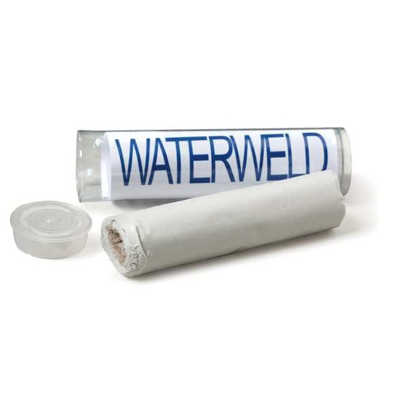 J-B Weld Epoxy Putty, WaterWeld, Marine Repair, 2 ox, Stick, White 8277