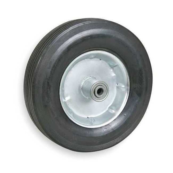 Manufacturer Varies Solid Rubber Wheel,10 in.,350 lb. 1NWY5