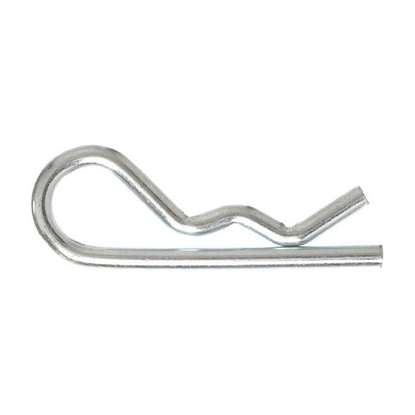 Bridge Cotter Pin, 1/8 in Dia, 1-15/16 in L, Steel, 25 PK