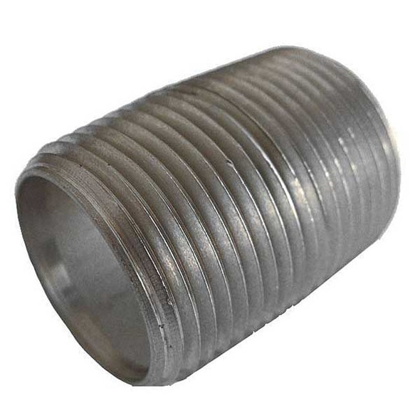 Manufacturer Varies Close Nipple,1/2",Fully Thrd,316 E6BND01