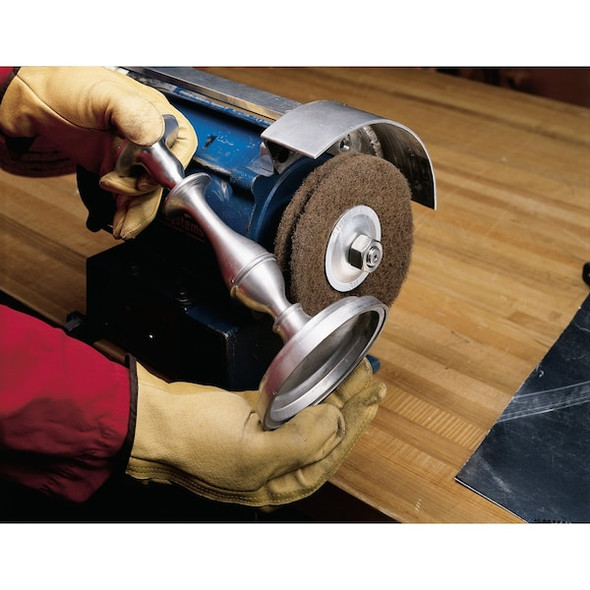 Scotch-Brite Fiber Disc,8x1/2in,VF,AlO 7010365092