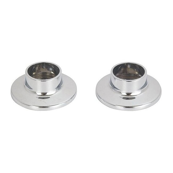 Manufacturer Varies Rod Flanges,Chrome Plated,2 5/32in W,PK2 4EEW8