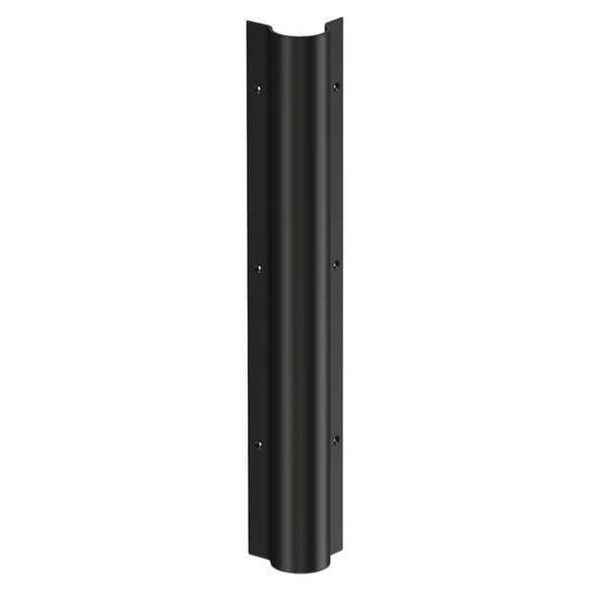 Manufacturer Varies Corner Guard, Black, Smooth, PVC, 4 ft H 6YDC5