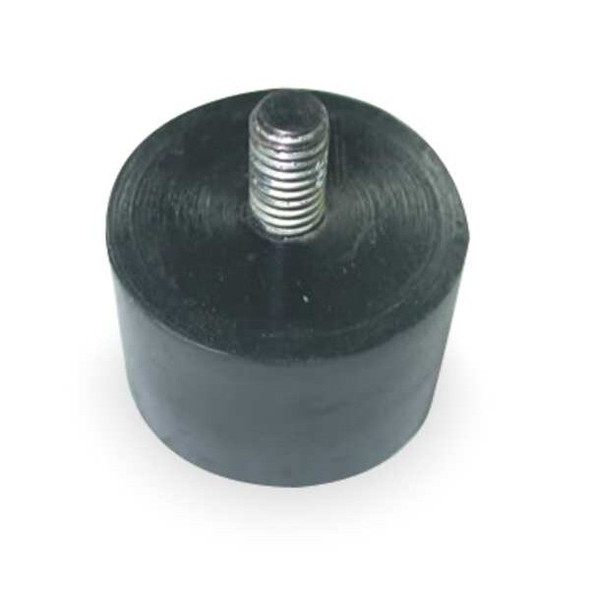 Vibration Isolator, 180 Lb Max, 3/8-16, Material: Rubber