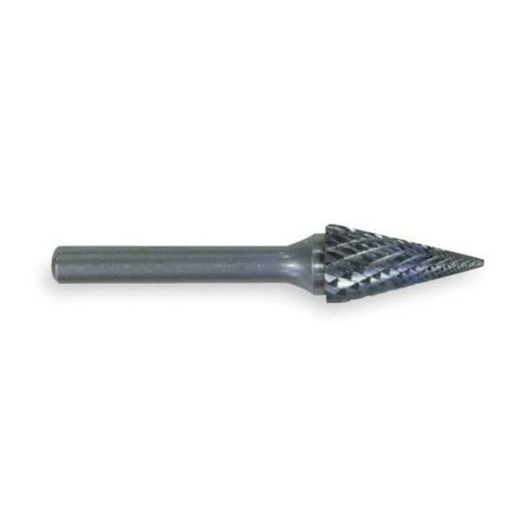 Widia Carbide Bur,Pointed Tree,3/8",Double Cut M41422