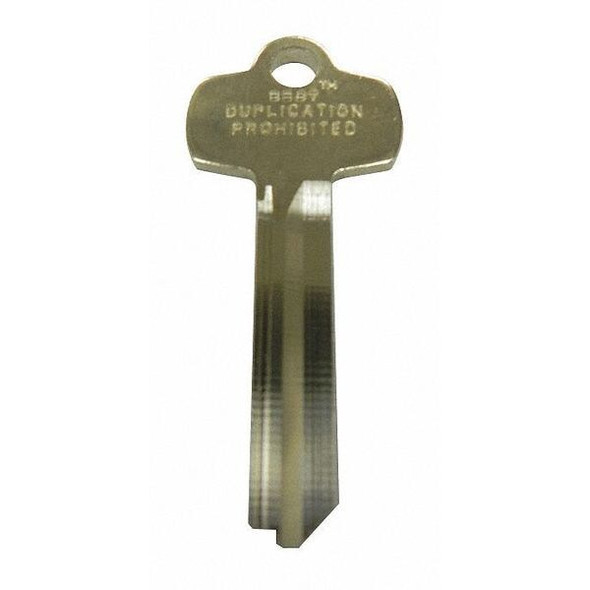 Best Key Blank, Type L,Brass 1A1L1KS208KS800 Best Key Blank, Type L,Brass 1A1L1KS208KS800