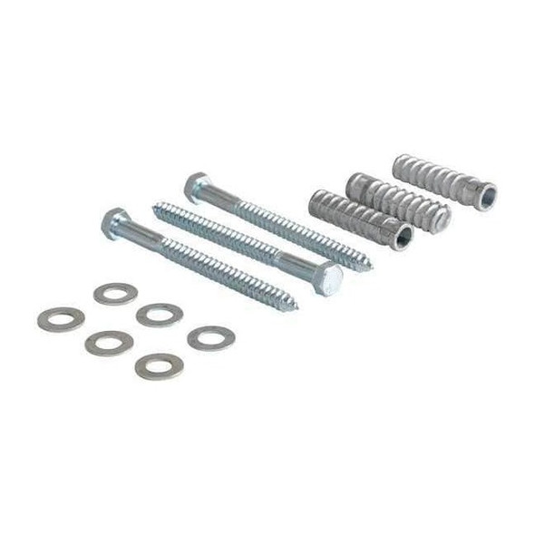 Manufacturer Varies Concrete Installation Kit, Silver, Steel CS-33-KIT-3