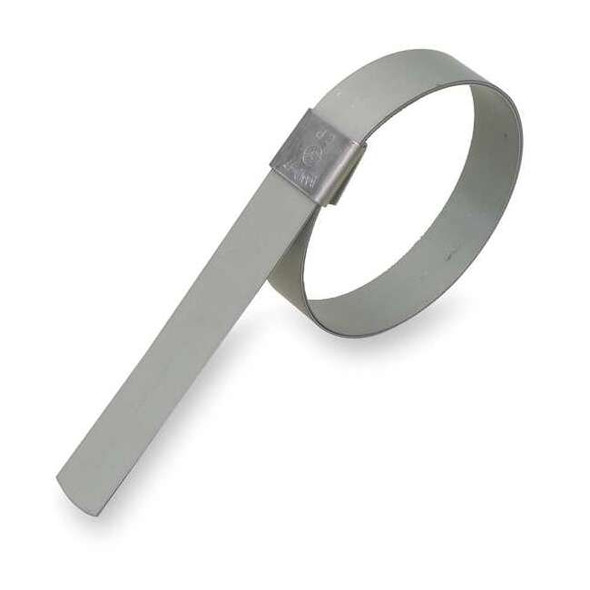 Band-It Band Clamp,Galv.CS,Min.Dia. 3/4 In.,PK10 GRP109