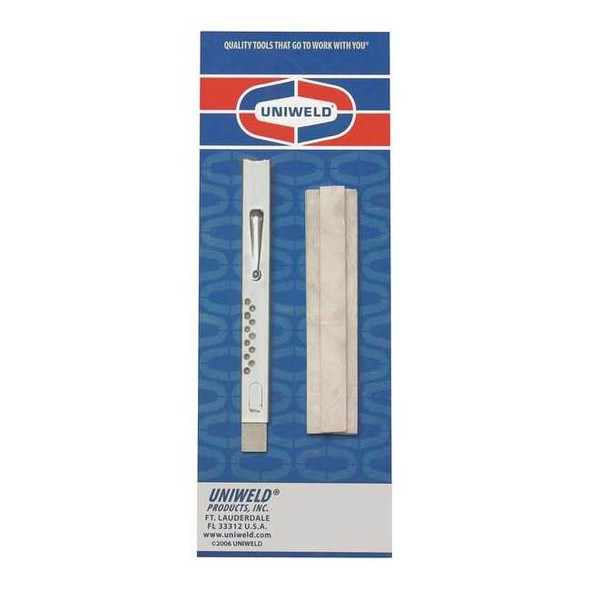 Uniweld Soapstone Kit, Flat, 5/8 in W, 5 in L SSFLATK