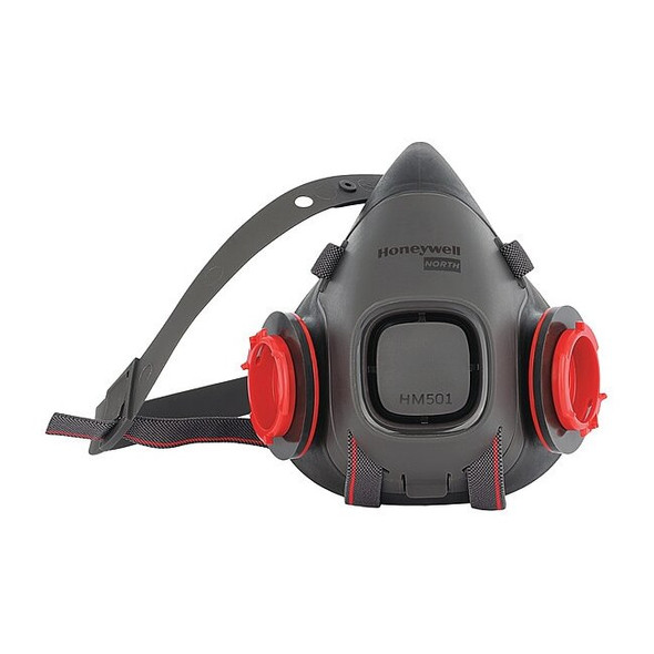 Half Mask Respirator, HM500, Threaded, Size, S 0 Cartridges Included