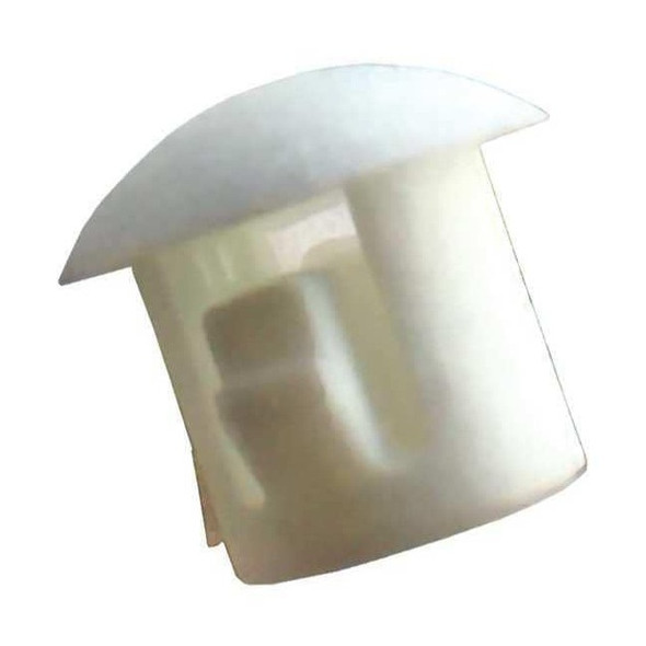 Manufacturer Varies Hole Plug,White, Nylon,0.66 in Dia, PK25 1ELV4