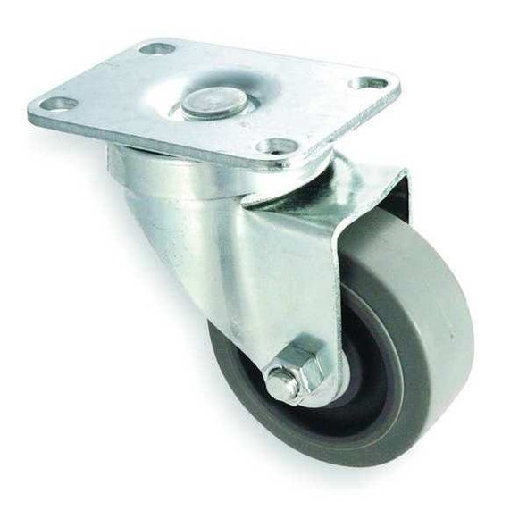 Manufacturer Varies Plate Caster,Swivel,Rubber,5 1/8"H 1UHX1 Manufacturer Varies Plate Caster,Swivel,Rubber,5 1/8"H 1UHX1