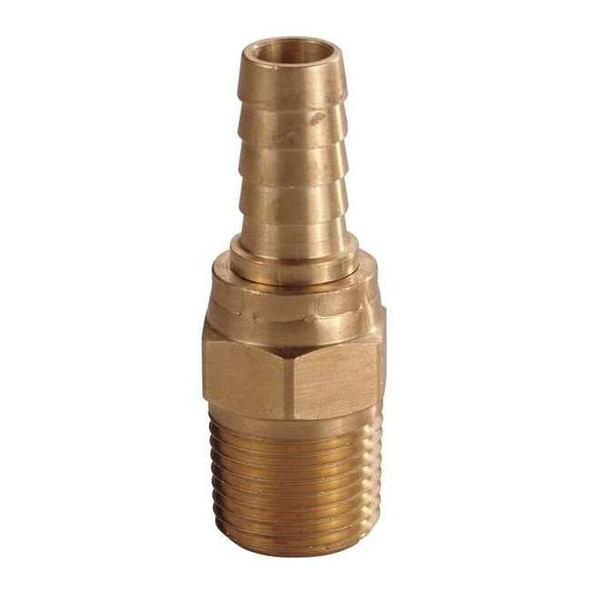 Manufacturer Varies Hose Barb,3/8 In Barb,3/8 In MNPSM,Brass 6AFP8