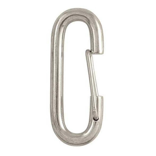 Lucky Line Breech Snap,Steel,7/16 in Eye Dia,PK10 4FCG2