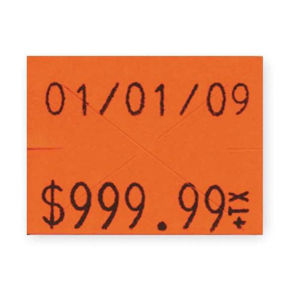 Garvey Pricing Label Kit,2-Line,Red,PK3 90951
