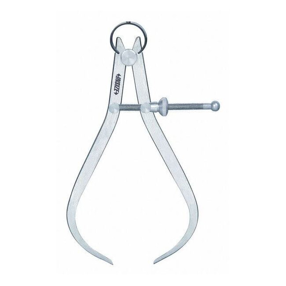 Insize Outside Spring Caliper,0 to 8.27" Range 7262-200