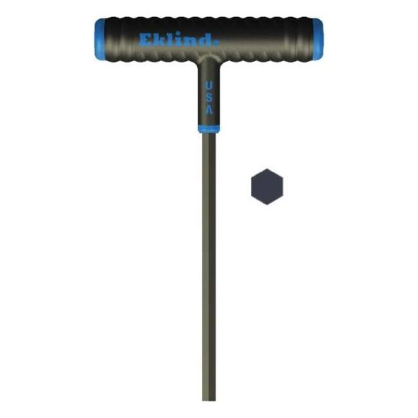 Eklind Ergonomic Hex Key, #2.5 Tip Size, 9 in Long 64925