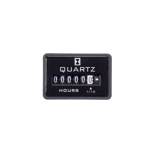 Trumeter Hour Meter,DC,2 Holes,Flush,Polymer 732-0002 Trumeter Hour Meter,DC,2 Holes,Flush,Polymer 732-0002