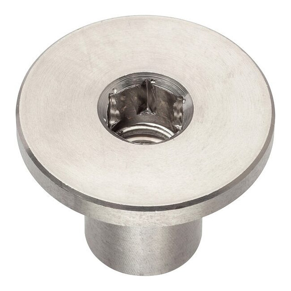 Binding Barrel, 1/4"-20, 1/2 in Brl Lg, 3/8 in Brl Dia, Stainless Steel Plain