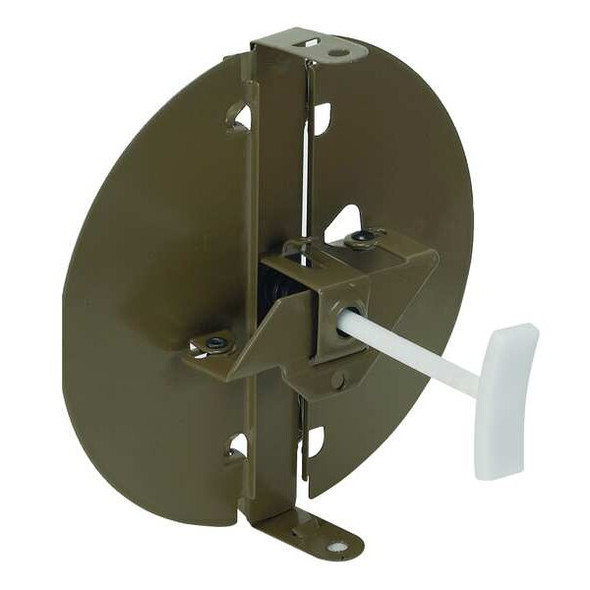 Manufacturer Varies Snap-On Control Damper,10" Duct Dia. 4JRL9