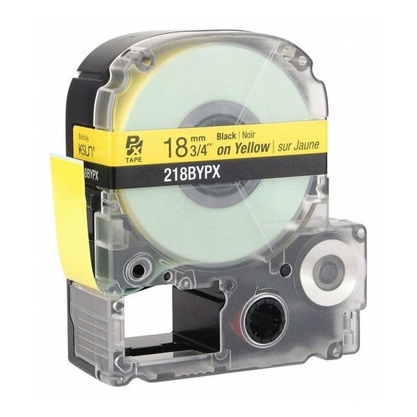 Epson Label Cartridge, Black on Yellow, Labels/Roll: Continuous 45WA42