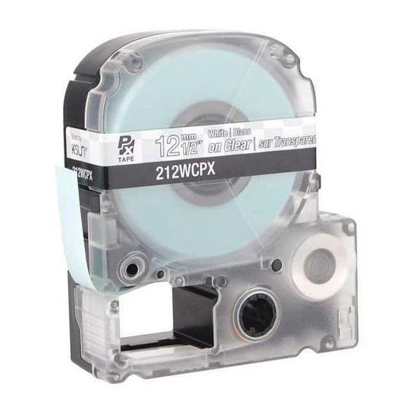 Epson Label Cartridge, White/Clear, Labels/Roll: Continuous 45WA31