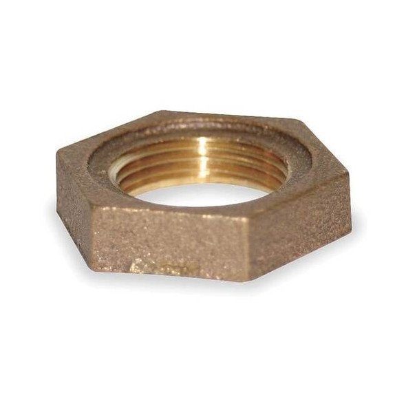 Manufacturer Varies Red Brass Locknut, FNPT, 1/2" Pipe Size 1VFN9